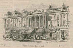 Regent Street, Londres, lado oeste de English School