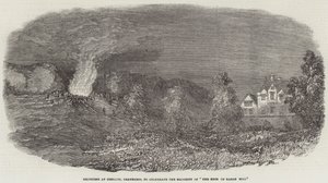 Alegrando-se com Henllys, Beaumaris, para Celebrar a Maioria de "O Herdeiro do Monte Barão" (gravura) de English School