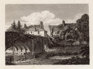 Restos do Palácio de Eltham, Kent de English School
