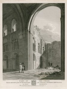Restos do Transepto Sul da Igreja de São Bartolomeu, o Grande de English School