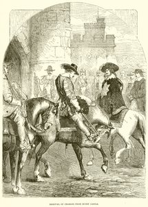 Remoção de Charles do castelo de Hurst de English School