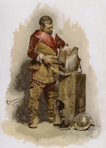 Couraça reparadora (cromolitho) de English School
