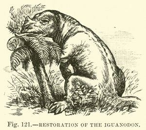 Restauração do Iguanodon de English School