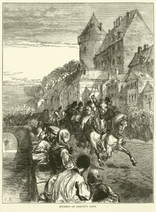 Retiro do Exército de Chanzys, janeiro de 1871 de English School