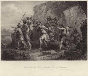 Retorno dos espiões da terra de Canaã de English School