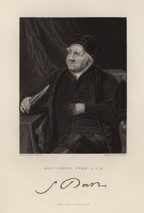 Reverendo Samuel Parr de English School