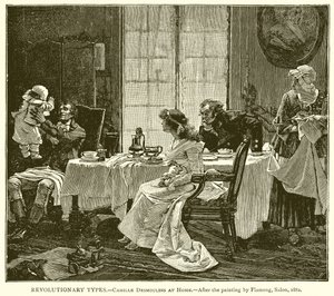 Tipos Revolucionários. Camille Desmoulins em Casa de English School