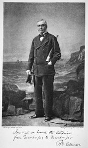 Richard Collinson - líder de expedição na HMS Enterprise, 1876 (fotogravura) de English School