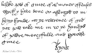 Richard Duke of York de English School