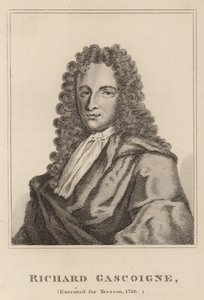 Richard Gascoigne, executado por traição, 1716 de English School