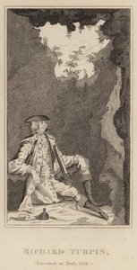 Richard Turpin, executado em York, 1739 de English School