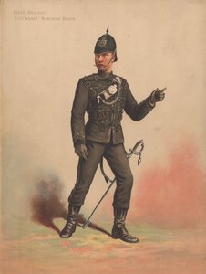 Brigada de Rifles, Tenente, Ordem de Marcha de English School