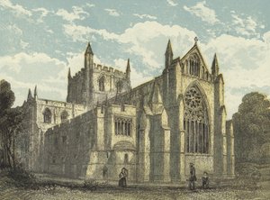 Catedral de Ripon, vista sudeste de English School