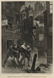 Roubo com violência nas vias públicas de Londres