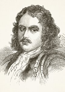Robert Blake, de "A História Nacional e Nacional da Inglaterra", de William Hickman Smith Aubrey (1858-1916) publicou Londres, c.1890 de English School