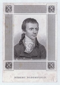 Robert Bloomfield, poeta inglês (gravura) de English School