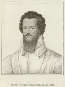 Robert Devereux, Conde de Essex (gravura) de English School