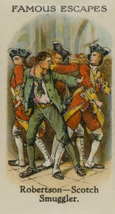Robertson, contrabandista escocês de English School
