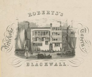 Robertss Artichoke Tavern, Blackwall, Londres de English School