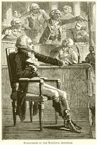 Robespierre na Assembleia Nacional de English School