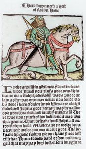 Robin Hood (posterior coloração) de English School