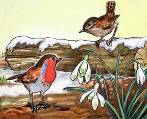 Robin Redbreast e Jenny Wren de English School