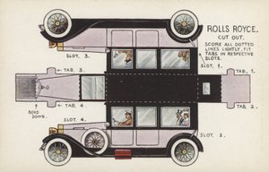 Rolls Royce Cut Out (cor litho) de English School