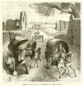 Viagem Romana; Veículos na estrada de English School