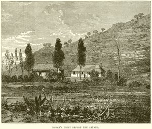 Rorkes Drift antes do ataque de English School