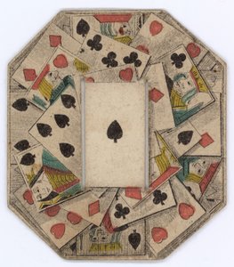 Roundel de cartas de baralho de English School
