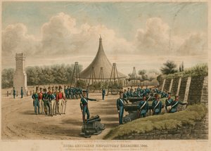 Exercícios do Repositório Real de Artilharia, 1844 de English School