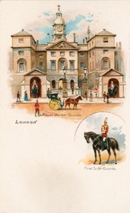 Royal Horse Guards, Guardas da Primeira Vida de English School