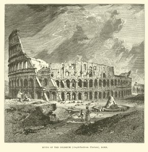 Ruínas do Coliseu, Anfiteatro Flavio, Roma de English School