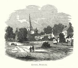 Ryton, Durham (gravura) de English School