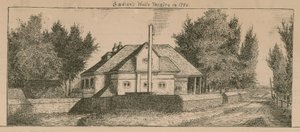 Saddlers Wells Theatre em 1790 de English School