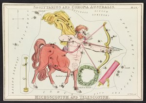 Sagitário e Corona Australis, de 