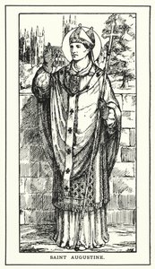 Santo Agostinho (gravura) de English School