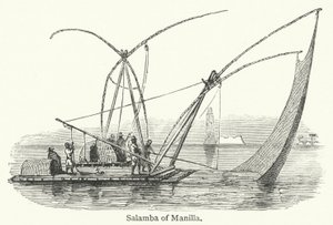 Salamba de Manilla (gravura) de English School