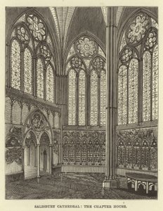 Catedral de Salisbury, a casa do capítulo de English School