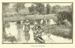 Samoans Fishing de English School