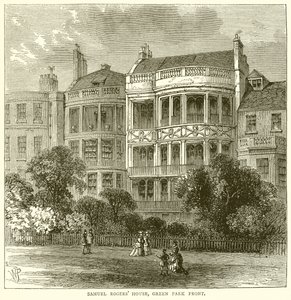 Casa de Samuel Rogers, Green Park Front