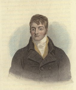 Samuel Whitbread, político britânico (gravura a cores) de English School