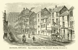 Sandgate, Newcastle (gravura) de English School
