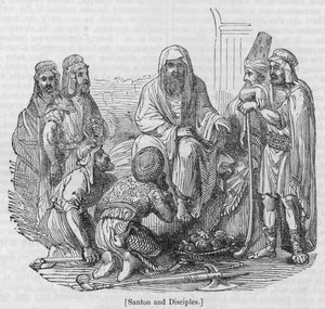 Santon e discípulos de English School