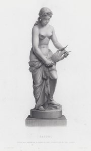 Sappho (gravura) de English School