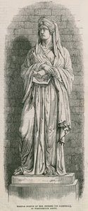 Monumento de Sarah Siddons na Abadia de Westminster de English School