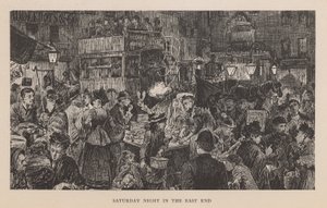 Sábado à noite no East End de English School