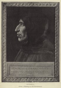 Savonarola (gravura) de English School