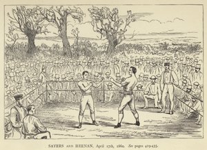 Sayers e Heenan, 17 de abril de 1860 de English School