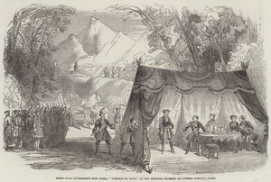 Cena da nova ópera de Meyerbeer, "L